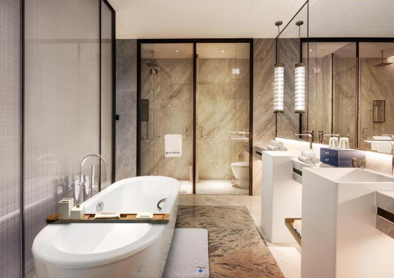 Wyndham Grand Suzhou Fenhu Hotel Xinta ภายนอก รูปภาพ