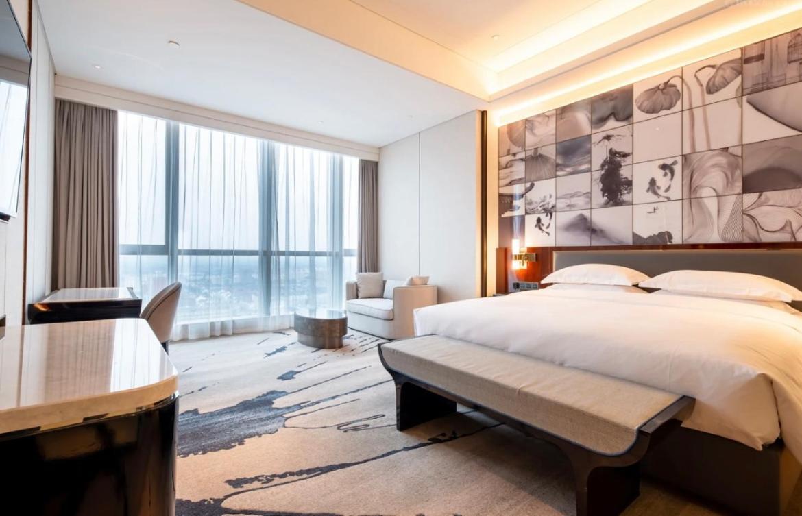 Wyndham Grand Suzhou Fenhu Hotel Xinta ภายนอก รูปภาพ